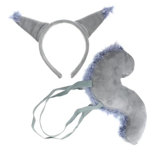 COMPUKAS Plüsch Eichhörnchen Kostüm mit Weichem Ohr-haarband und Spielerisches Tierkostüm für Erwachsene Bequemes Cosplay Zubehör für Party und Bühne COMPUKAS Plüsch Eichhörnchen Kostüm mit Weichem Ohr-haarband und Spielerisches Tierkostüm für Erwachsene Bequemes Cosplay Zubehör für Party und Bühne von COMPUKAS