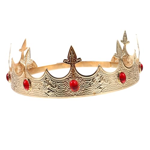 COMPUKAS Vintage Herren Königskrone aus Leicht und Robust Auffälliges Cosplay Party Kopfschmuck für Karneval Bühne Geburtstag Halloween und Langlebig Perfektes Accessoire für Männer COMPUKAS Vintage Herren Königskrone aus Leicht und Robust Auffälliges Cosplay Party Kopfschmuck für Karneval Bühne Geburtstag Halloween und Langlebig Perfektes Accessoire für Männer von COMPUKAS