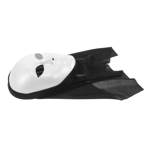COMPUKAS Weiße Vollgesichtsmaske für Halloween Party und Maskenball Realistisches Design Bequemes Material Unisex Kostümaccessoire für Tanz und Themenveranstaltungen COMPUKAS Weiße Vollgesichtsmaske für Halloween Party und Maskenball Realistisches Design Bequemes Material Unisex Kostümaccessoire für Tanz und Themenveranstaltungen von COMPUKAS