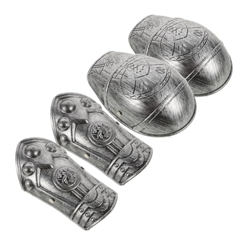 CONGARTENO 1 Satz Gepanzerte Schulterpolster Rüstung Cosplay-Armband gepanzerte Schulterplatte Kragenschulterkostüm Cosplay-Armschienen Cosplay Schulterschutz Mittelalterkostüm Plastik Silver CONGARTENO 1 Satz Gepanzerte Schulterpolster Rüstung Cosplay-Armband gepanzerte Schulterplatte Kragenschulterkostüm Cosplay-Armschienen Cosplay Schulterschutz Mittelalterkostüm Plastik Silver von CONGARTENO