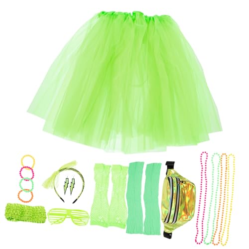 CONGARTENO 1 Satz Partykostümversorgung maid outfit women clothes dress for women neon party outfit Kostümzubehör für Damen Kostüm der 80er retro 80er-Jahre-Schmuck 80er Halskette Plastik CONGARTENO 1 Satz Partykostümversorgung maid outfit women clothes dress for women neon party outfit Kostümzubehör für Damen Kostüm der 80er retro 80er-Jahre-Schmuck 80er Halskette Plastik von CONGARTENO