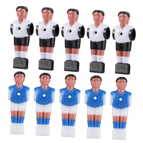 CONGARTENO 10 Stück Teiliges Tischfußballspieler aus Hochwertigem Resin Verschleißfest Glatte Oberfläche ohne Grate Klare Farbdrucke zur Einfachen Teamunterscheidung Kompatibel mit Meisten CONGARTENO 10 Stück Teiliges Tischfußballspieler aus Hochwertigem Resin Verschleißfest Glatte Oberfläche ohne Grate Klare Farbdrucke zur Einfachen Teamunterscheidung Kompatibel mit Meisten von CONGARTENO