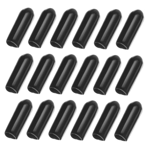 CONGARTENO 100 Stück Teiliges Endkappen für Haarreifen Weiche Kunststoff Schutzkappen für Haarspangen Rutschfeste DIY Haarband Zubehör Sicherer Sitz Komfortabel und von CONGARTENO