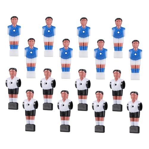 CONGARTENO 16 Stück Teiliges Austauschbarer Verschleißfester Foosball Spieler aus Hochwertigem Harz für Standard Tischfußball Langlebige Ersatz Fußballfiguren für Kickertische CONGARTENO 16 Stück Teiliges Austauschbarer Verschleißfester Foosball Spieler aus Hochwertigem Harz für Standard Tischfußball Langlebige Ersatz Fußballfiguren für Kickertische von CONGARTENO