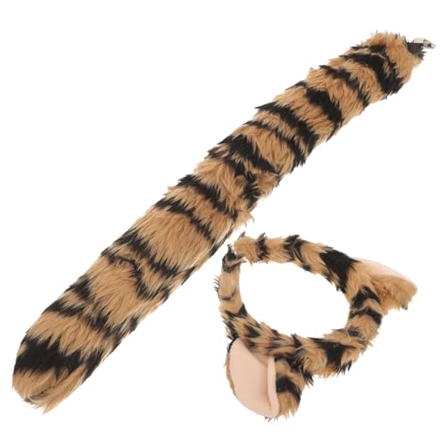CONGARTENO 1Satz Tier Cosplay mit Tierohr Leopardendesign für Halloween Partys Rollenspiele Hautfreundliche Langlebige Kostümrequisiten für Unvergessliche Auftritte CONGARTENO 1Satz Tier Cosplay mit Tierohr Leopardendesign für Halloween Partys Rollenspiele Hautfreundliche Langlebige Kostümrequisiten für Unvergessliche Auftritte von CONGARTENO