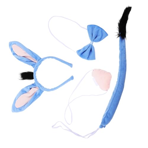 CONGARTENO 1satz Einhorn Kostüm Zubehörset Süßes Tier-haarreif Mit Eselsohren Und Nasenprop Kostümpartys Halloween Und Fasching Bequem Und Vielseitig Einsetzbar CONGARTENO 1satz Einhorn Kostüm Zubehörset Süßes Tier-haarreif Mit Eselsohren Und Nasenprop Kostümpartys Halloween Und Fasching Bequem Und Vielseitig Einsetzbar von CONGARTENO