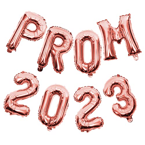 CONGARTENO 2 Sätze Prom Folienballons Roségold Partyballons für Abschlussfeier Dekoration für Klassenraum Leicht Farbenfroh für Abi und Hochschulfeiern CONGARTENO 2 Sätze Prom Folienballons Roségold Partyballons für Abschlussfeier Dekoration für Klassenraum Leicht Farbenfroh für Abi und Hochschulfeiern von CONGARTENO