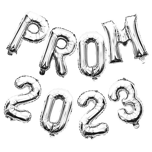 CONGARTENO 2 Sätze Prom Folienballons Silberne Abschlussdeko Langlebige Party Dekoration für Familien Bars Restaurants Festliche Ballon Accessoires CONGARTENO 2 Sätze Prom Folienballons Silberne Abschlussdeko Langlebige Party Dekoration für Familien Bars Restaurants Festliche Ballon Accessoires von CONGARTENO