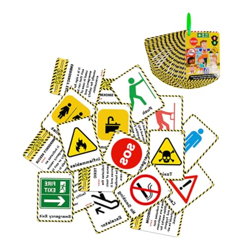 CONGARTENO 2 Satz Lernkarten mit Bunten Verkehrsschildern Tragbare Kognitive Flashcards für Kleinkinder Frühe zur Zeichen und Straßenerkennung Spielerisches Lernen Unterwegs CONGARTENO 2 Satz Lernkarten mit Bunten Verkehrsschildern Tragbare Kognitive Flashcards für Kleinkinder Frühe zur Zeichen und Straßenerkennung Spielerisches Lernen Unterwegs von CONGARTENO