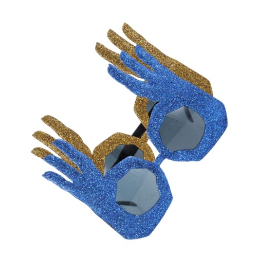 CONGARTENO 2 Stück Teiliges Ok Partybrille Leichte Tragbare Scherzbrille für Erwachsene und Dekorative Auffällige Cosplay Sonnenbrille für Halloween und Maskerade CONGARTENO 2 Stück Teiliges Ok Partybrille Leichte Tragbare Scherzbrille für Erwachsene und Dekorative Auffällige Cosplay Sonnenbrille für Halloween und Maskerade von CONGARTENO