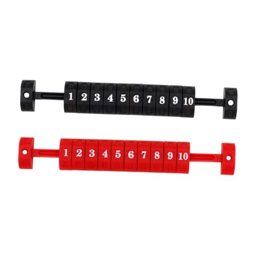 CONGARTENO 2 Stück Teiliges Tischfußball Score Counter Langlebige und Praktische Fußball Spielstandanzeige für Desktop Spiele Tragbare und Vielseitige Zählleiste für Kicker und Andere CONGARTENO 2 Stück Teiliges Tischfußball Score Counter Langlebige und Praktische Fußball Spielstandanzeige für Desktop Spiele Tragbare und Vielseitige Zählleiste für Kicker und Andere von CONGARTENO