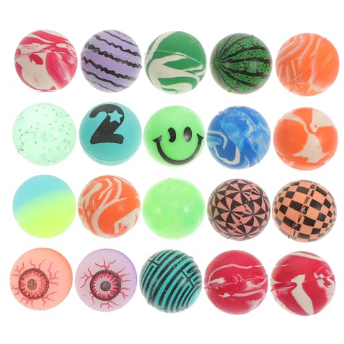CONGARTENO 20 Stück Teiliges Hüpfball mit Elastischem Eyeball Design Bunte Springbälle aus Weichem Umweltfreundlichem Material Sicher und Geruchlos für Freizeitspaß Zufällige CONGARTENO 20 Stück Teiliges Hüpfball mit Elastischem Eyeball Design Bunte Springbälle aus Weichem Umweltfreundlichem Material Sicher und Geruchlos für Freizeitspaß Zufällige von CONGARTENO