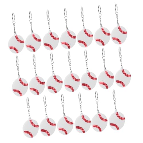 CONGARTENO 20 Stück Volleyball Schlüsselanhänger PVC Sport Anhänger Taschenanhänger Schlüsselring Langlebig als Partygeschenk für Volleyballer Freunde Zubehör CONGARTENO 20 Stück Volleyball Schlüsselanhänger PVC Sport Anhänger Taschenanhänger Schlüsselring Langlebig als Partygeschenk für Volleyballer Freunde Zubehör von CONGARTENO