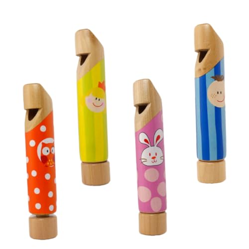 CONGARTENO 4 Stück Holzflöte Holzpfeife Pädagogisch Sicher Glatte Oberfläche für Junge Mädchen Geburtstage Weihnachten Zufällige Farbe Zufällige Farbe CONGARTENO 4 Stück Holzflöte Holzpfeife Pädagogisch Sicher Glatte Oberfläche für Junge Mädchen Geburtstage Weihnachten Zufällige Farbe Zufällige Farbe von CONGARTENO