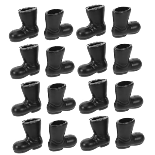 CONGARTENO 50 Stück Mini -Schuhe Puppenschuhe Minischuhe winzig Szene Dekoration Weiß Form Mini-Schuhe Ministiefel für Tafelaufsätze Minischuhe zum Basteln Plastik Schwarz CONGARTENO 50 Stück Mini -Schuhe Puppenschuhe Minischuhe winzig Szene Dekoration Weiß Form Mini-Schuhe Ministiefel für Tafelaufsätze Minischuhe zum Basteln Plastik Schwarz von CONGARTENO
