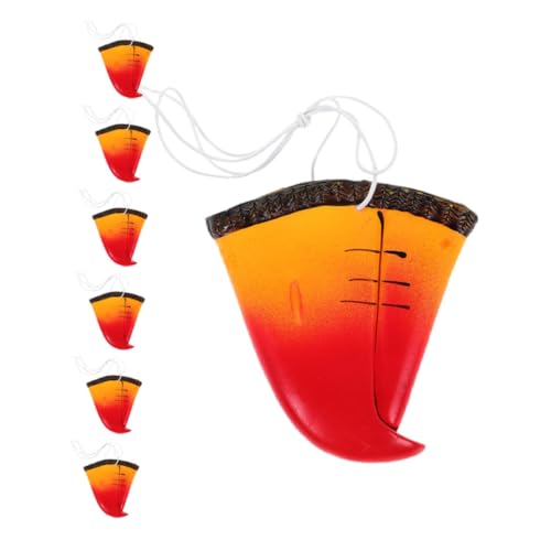 CONGARTENO 7 Stück Teiliges Realistische Papageien Nasen aus Leichtem Bequemer Sitz für Cosplay Party Dekoration und Verkleidungen zu Halloween und Geburtstag von CONGARTENO