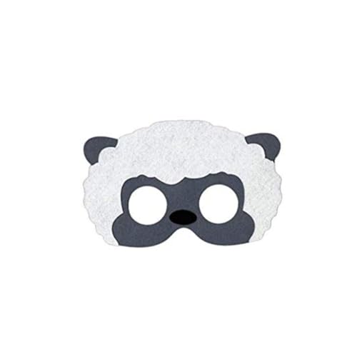 CONGARTENO 8 Stück Teiliges Farm Tiermasken aus Filz Halbe Gesichtsmasken mit Buntem Cartoon Design Bequemes Material für Halloween Kostümparty und Geburtstagsfeier CONGARTENO 8 Stück Teiliges Farm Tiermasken aus Filz Halbe Gesichtsmasken mit Buntem Cartoon Design Bequemes Material für Halloween Kostümparty und Geburtstagsfeier von CONGARTENO
