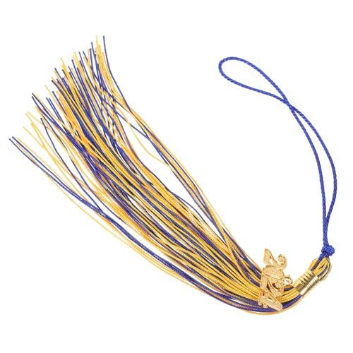 CONGARTENO Abschluss Quaste Anhänger mit Metallverschluss Stilvolle Abschlusskappen Dekoration für Abiturfeier Langlebiger Doktorhut Schmuck für Uni und Hochschule Graduierung von CONGARTENO
