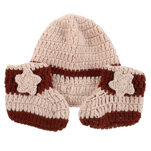 CONGARTENO Kostüm Für Neugeborenen-fotorequisiten-Set Mit Strickmütze Und Socke Outfits Fotoshootings Bequeme Und Strapazierfähige in Beige CONGARTENO Kostüm Für Neugeborenen-fotorequisiten-Set Mit Strickmütze Und Socke Outfits Fotoshootings Bequeme Und Strapazierfähige in Beige von CONGARTENO