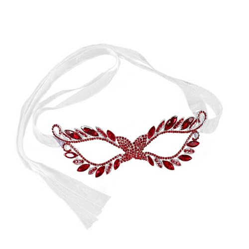 CONGARTENO Elegante Strass Augenmaske Metall Damen Maskerade Maske Verstellbar für Hochzeit Party Halloween Karneval Fasching Kostüm Zubehör CONGARTENO Elegante Strass Augenmaske Metall Damen Maskerade Maske Verstellbar für Hochzeit Party Halloween Karneval Fasching Kostüm Zubehör von CONGARTENO