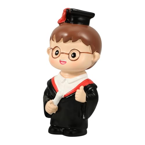 CONGARTENO Graduation Cake Dekor Resin Topper Niedlich Kompakt Party Deko Abschlussfeier Kuchendeko für Dessert und Schreibtischgestaltung CONGARTENO Graduation Cake Dekor Resin Topper Niedlich Kompakt Party Deko Abschlussfeier Kuchendeko für Dessert und Schreibtischgestaltung von CONGARTENO