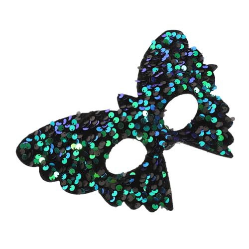 CONGARTENO Grüne Pailletten Schmetterlingsmaske Verstellbar PVC Masquerade Maskerade Tanzparty Kostüm Maskenball Karneval Halloween CONGARTENO Grüne Pailletten Schmetterlingsmaske Verstellbar PVC Masquerade Maskerade Tanzparty Kostüm Maskenball Karneval Halloween von CONGARTENO