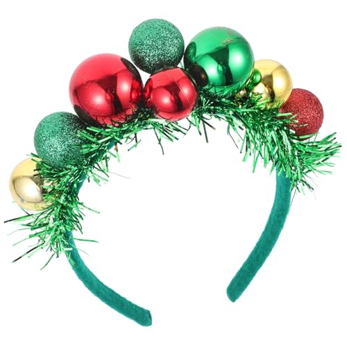 CONGARTENO Haarband vermissen Reifen Weihnachtskopfschmuck Weihnachtszubehör Weihnachtsfrequenz Vorabend Form Stirnband mit Kugelornamenten Weihnachtskugel Stirnband Weihnachten CONGARTENO Haarband vermissen Reifen Weihnachtskopfschmuck Weihnachtszubehör Weihnachtsfrequenz Vorabend Form Stirnband mit Kugelornamenten Weihnachtskugel Stirnband Weihnachten von CONGARTENO