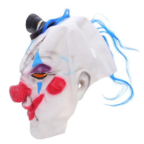 CONGARTENO Halloween Clown Mask Leichtes Design Passend Für Karneval Cosplay Partyaccessoire Für Frauen Und Männer Praktisch Tragbar Und Einfach Zu Reinigen CONGARTENO Halloween Clown Mask Leichtes Design Passend Für Karneval Cosplay Partyaccessoire Für Frauen Und Männer Praktisch Tragbar Und Einfach Zu Reinigen von CONGARTENO