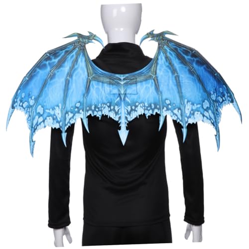 CONGARTENO Halloween Cosplay Drachenflügel aus Hochwertigem Vliesstoff Kreative Performance Flügel für Erwachsene Leicht und Langlebig für Kostüm und Karnevalspartys CONGARTENO Halloween Cosplay Drachenflügel aus Hochwertigem Vliesstoff Kreative Performance Flügel für Erwachsene Leicht und Langlebig für Kostüm und Karnevalspartys von CONGARTENO