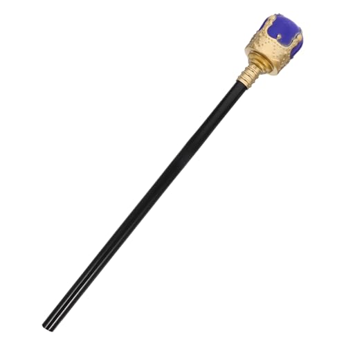 CONGARTENO Halloween Königszepter Cosplay Cane Prop Robustes Kostümaccessoire Dekorativer Königsstab in Blau Gold für Party und Rollenspiel Leicht und Langlebig für Halloween und Karneval CONGARTENO Halloween Königszepter Cosplay Cane Prop Robustes Kostümaccessoire Dekorativer Königsstab in Blau Gold für Party und Rollenspiel Leicht und Langlebig für Halloween und Karneval von CONGARTENO