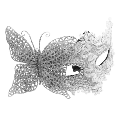 CONGARTENO Halloween Lace Masquerade Masken Venezianer Schmetterling Halbe Gesichtsmaske Mit Einstellbar von CONGARTENO
