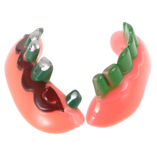 CONGARTENO Halloween Party Fake Tooth Auffällige Wiederverwendbare Kostümzähne für Cosplay Themenpartys und Festveranstaltungen Vielseitige Partydeko und Scherzartikel von CONGARTENO