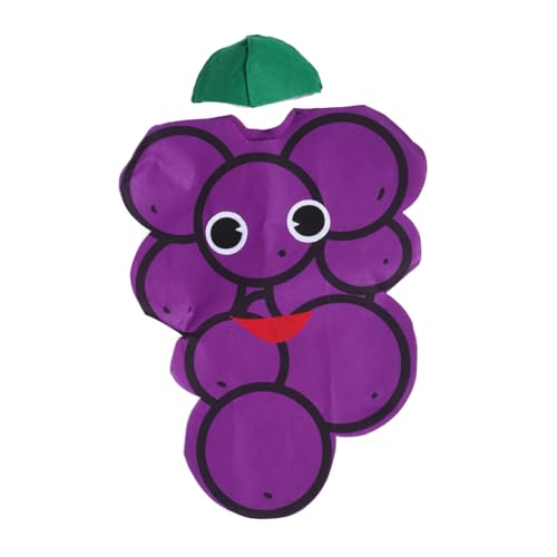 CONGARTENO Halloween Trauben Kostüm mit Hut Umweltfreundliches Frucht Mottokostüm für Bühnenauftritte Leicht Anzuziehen Verkleidung für Jungen und Mädchen Festlich und Niedlich CONGARTENO Halloween Trauben Kostüm mit Hut Umweltfreundliches Frucht Mottokostüm für Bühnenauftritte Leicht Anzuziehen Verkleidung für Jungen und Mädchen Festlich und Niedlich von CONGARTENO
