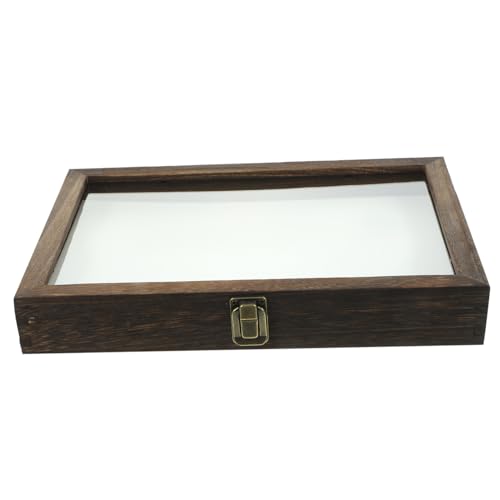 CONGARTENO Holz Insektenkasten mit Mattem Innenfutter Großes Display Gehäuse für Schmetterlinge und Pflanzen Transparente Ausstellungsbox aus Massivem Kiefernholz Dekorative Aufbewahrung für CONGARTENO Holz Insektenkasten mit Mattem Innenfutter Großes Display Gehäuse für Schmetterlinge und Pflanzen Transparente Ausstellungsbox aus Massivem Kiefernholz Dekorative Aufbewahrung für von CONGARTENO