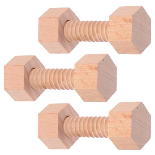 CONGARTENO Holzbaustein Schraubspielzeug Teilig aus Robustem Naturholz Fördert Feinmotorik und Hand Auge Koordination Pädagogisches Bauspielzeug für Kleinkinder und Kreative Lernspiele CONGARTENO Holzbaustein Schraubspielzeug Teilig aus Robustem Naturholz Fördert Feinmotorik und Hand Auge Koordination Pädagogisches Bauspielzeug für Kleinkinder und Kreative Lernspiele von CONGARTENO