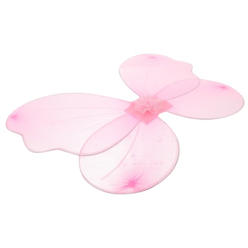 CONGARTENO Schmetterlingsflügel Für Mädchen Feenflügel Verkleidungsrequisiten Leuchtend Angenehm Zu Tragen Geeignet Für Halloween Zufällige Farbe von CONGARTENO