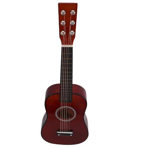 CONGARTENO Kindergitarre aus Akustisches Musikinstrument für Anfänger Kinderfreundliches Lernspielzeug Angenehmer Klang Musikalischen Früherziehung Zufällige Farbe von CONGARTENO