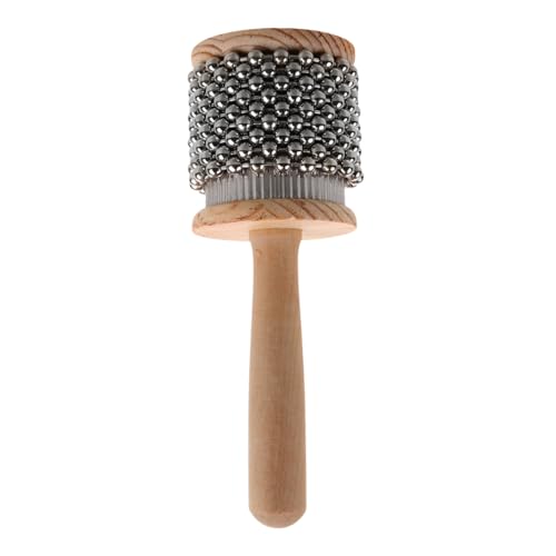 CONGARTENO Kleines Cabasa Percussion Instrument aus Holz und Edelstahl Sicherer Hand Shaker für Glatte Kanten Langlebig und Kreatives Musikspielzeug für Musikalische Früherziehung und CONGARTENO Kleines Cabasa Percussion Instrument aus Holz und Edelstahl Sicherer Hand Shaker für Glatte Kanten Langlebig und Kreatives Musikspielzeug für Musikalische Früherziehung und von CONGARTENO