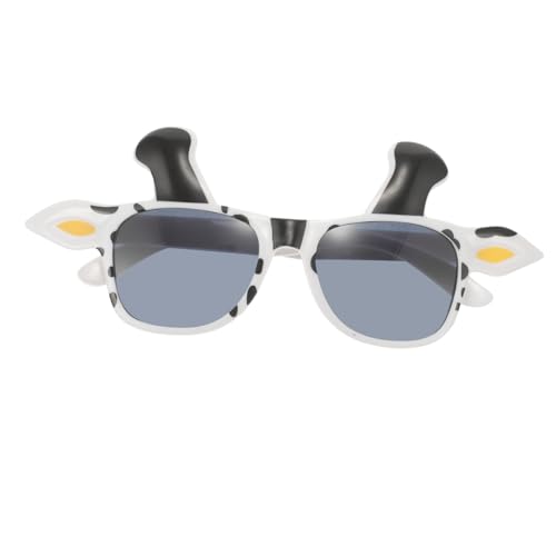 CONGARTENO Lustige Kuhbrille für Erwachsene Karnevalsbrille und Party Accessoire Witzige Foto Requisiten für Halloween Geburtstagsfeiern und Maskenbälle Leichte Pc Brille für Unvergesslichen von CONGARTENO