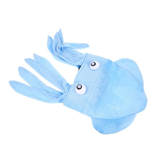 CONGARTENO Lustiger Octopus Hut Blau Kreative Verrückte Partyhüte Halloween Karneval Kostüm Zubehör Für Erwachsene CONGARTENO Lustiger Octopus Hut Blau Kreative Verrückte Partyhüte Halloween Karneval Kostüm Zubehör Für Erwachsene von CONGARTENO