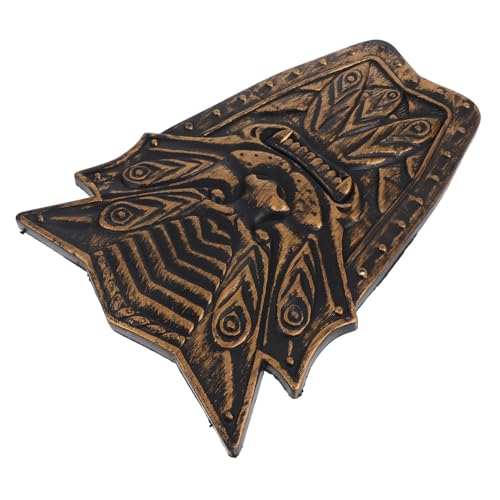 CONGARTENO Mittelalterliche Treat Play Prop Kids Mittelalterlicher Ritter Cosplay Shield Spielzeug Cosplay Requisite Spielzeugschild Für Bühne Funny Shield Cosplay Shield Requisite von CONGARTENO