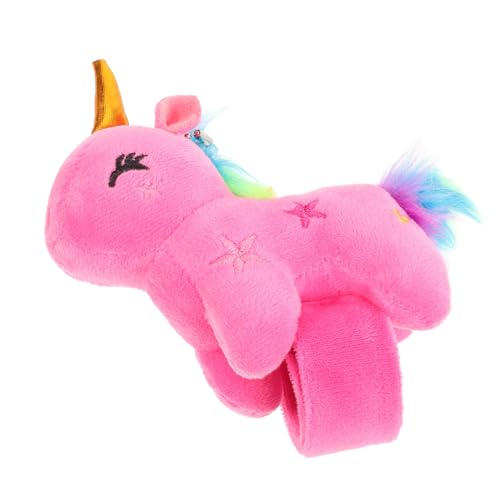 CONGARTENO Plüsch Einhorn Slap Armband Kinderparty Partydeko Kuscheliges Umarmungs Schnapparmband Weiches Material Sicherer Kinderhandschmuck Zufällige Farbe CONGARTENO Plüsch Einhorn Slap Armband Kinderparty Partydeko Kuscheliges Umarmungs Schnapparmband Weiches Material Sicherer Kinderhandschmuck Zufällige Farbe von CONGARTENO