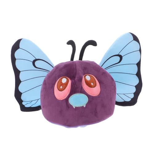 CONGARTENO Plüsch Schmetterling Kopfstück Leichtes Weiches Halloween Kopfschmuck Fotorequisite für Kostüm Party Cosplay Karneval Aufführung Verkleidung von CONGARTENO