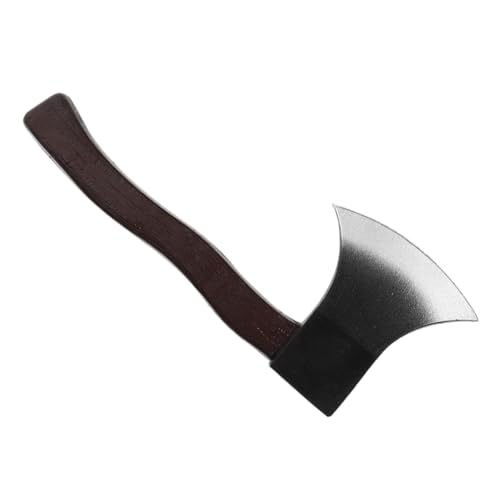 CONGARTENO Realistischer PU Axt Faschingskostüm Mittelalter Party Zubehör Sicher Scharfe Kanten für Indoor Outdoor Rollenspiel von CONGARTENO