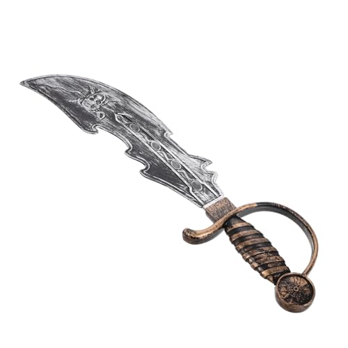 CONGARTENO Realistisches Piratenspielzeugschwert für Halloween und Piratenpartys Detaillierte Dekoration Vielseitiges Kostümzubehör für Geburtstagsfeiern und Themenveranstaltungen CONGARTENO Realistisches Piratenspielzeugschwert für Halloween und Piratenpartys Detaillierte Dekoration Vielseitiges Kostümzubehör für Geburtstagsfeiern und Themenveranstaltungen von CONGARTENO