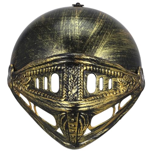 CONGARTENO Soldat Helm Cosplay Zubehör Mittelalterlicher Kopfschutz Leicht Atmungsaktiv Für Halloween Kostümpartys Und Larp von CONGARTENO