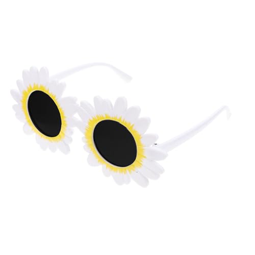 CONGARTENO Sonnenblumen Sonnenbrille für Modische Partybrille Robuste Uv Schutz Spielbrille für Jungen und Mädchen Dekorative Sommer Accessoires von CONGARTENO