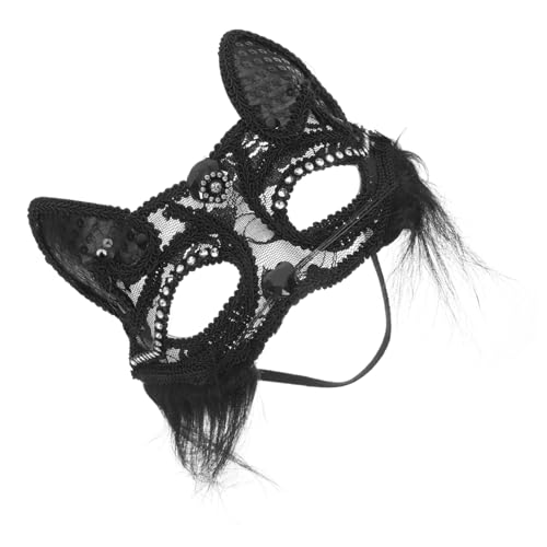 CONGARTENO Venezianische Katzen Masquerade Maske aus Hochwertigem Material Elegantes Design für Halloween und Fasching Leichte Cosplay Maske für Party und Kostümveranstaltungen CONGARTENO Venezianische Katzen Masquerade Maske aus Hochwertigem Material Elegantes Design für Halloween und Fasching Leichte Cosplay Maske für Party und Kostümveranstaltungen von CONGARTENO