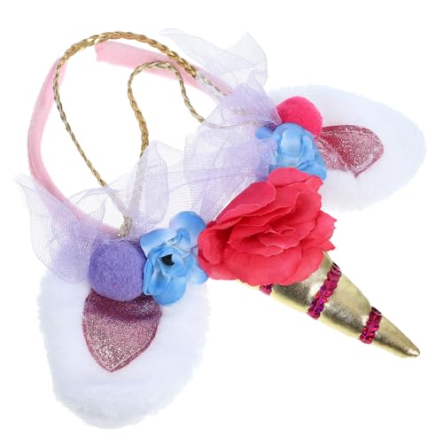 CONGARTENO Violetter Netzstoff Einhorn Haarreif Party Kopfschmuck Leicht Bequem für Fasching Karneval Kostüm Mädchen und Damen CONGARTENO Violetter Netzstoff Einhorn Haarreif Party Kopfschmuck Leicht Bequem für Fasching Karneval Kostüm Mädchen und Damen von CONGARTENO