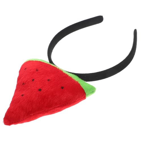 CONGARTENO Wassermelonen Stirnband Damen Haarschmuck Fruchtmotiv Party Haarband Flexibel Bequem für Sommer Geburtstagsfeier Jungel und Freizeitveranstaltungen CONGARTENO Wassermelonen Stirnband Damen Haarschmuck Fruchtmotiv Party Haarband Flexibel Bequem für Sommer Geburtstagsfeier Jungel und Freizeitveranstaltungen von CONGARTENO